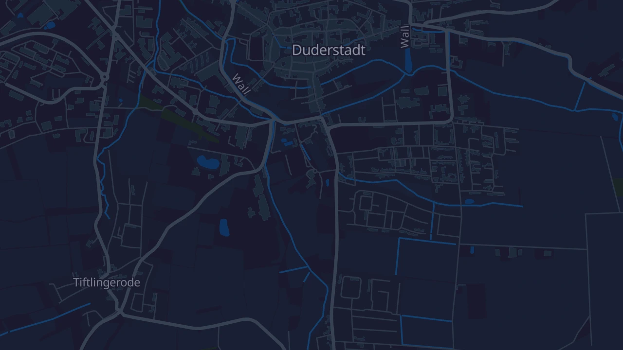 Karte von Duderstadt