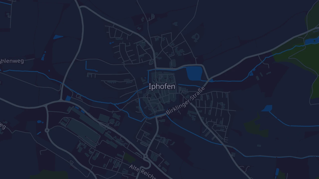 Karte von Iphofen