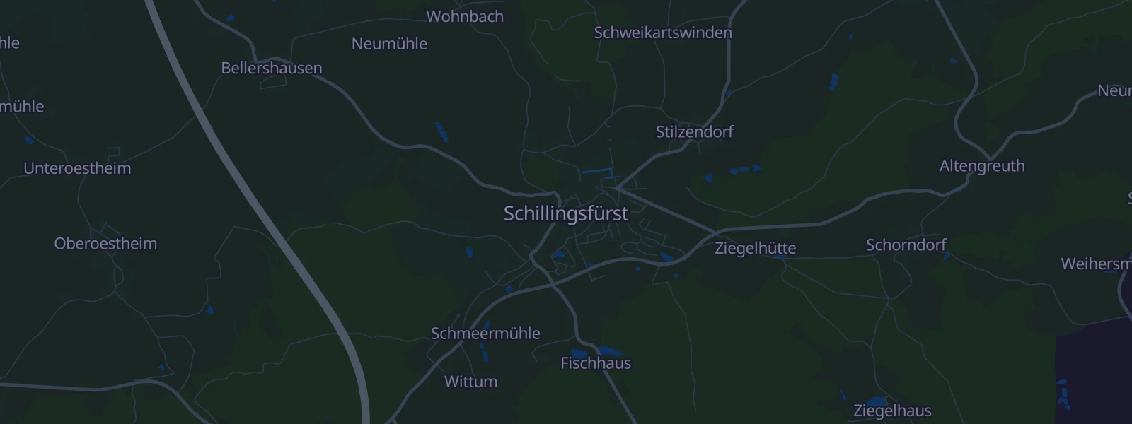 Karte von Schillingsfürst
