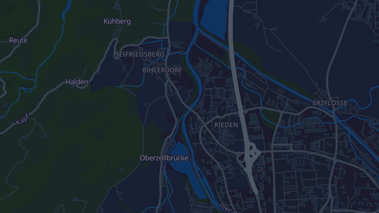 Karte von Blaichach