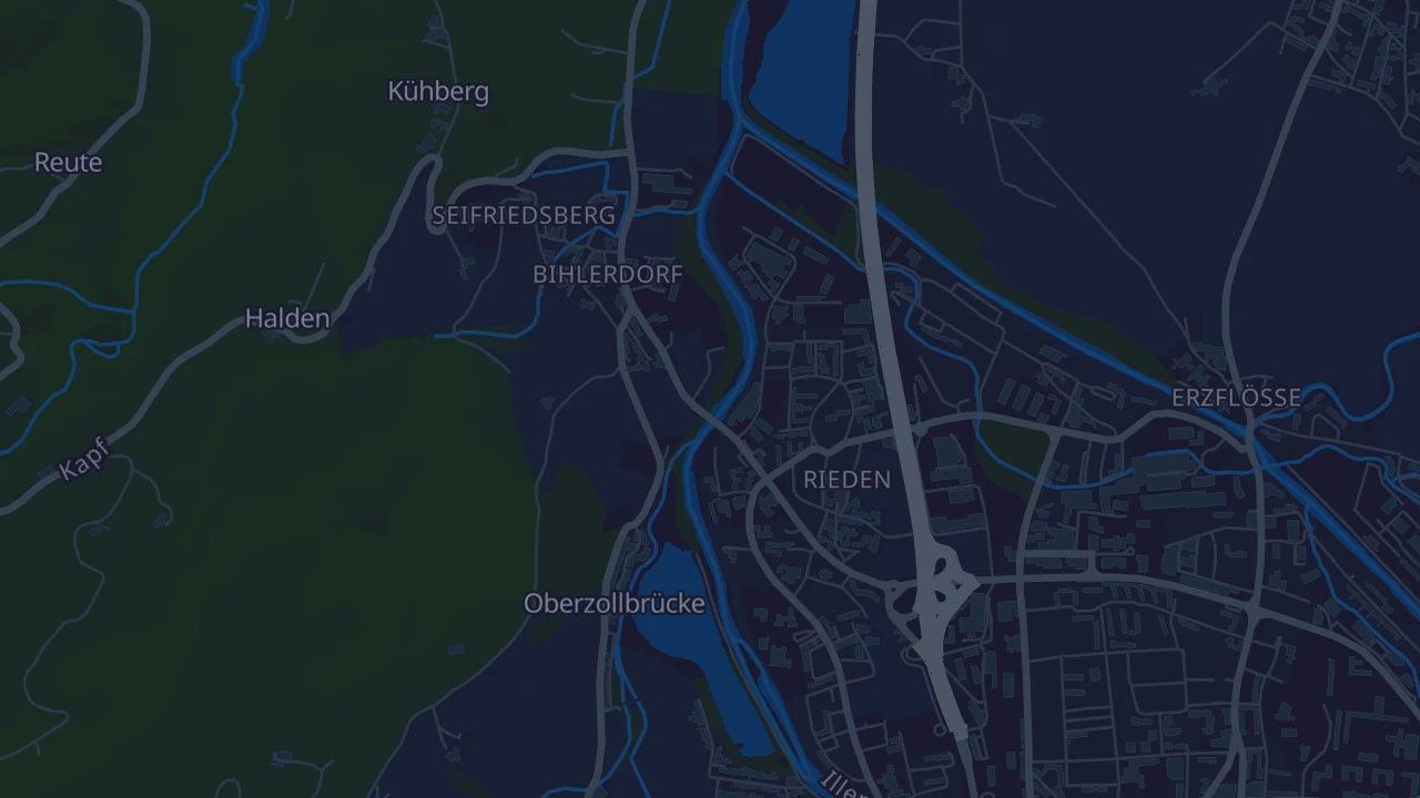 Karte von Blaichach