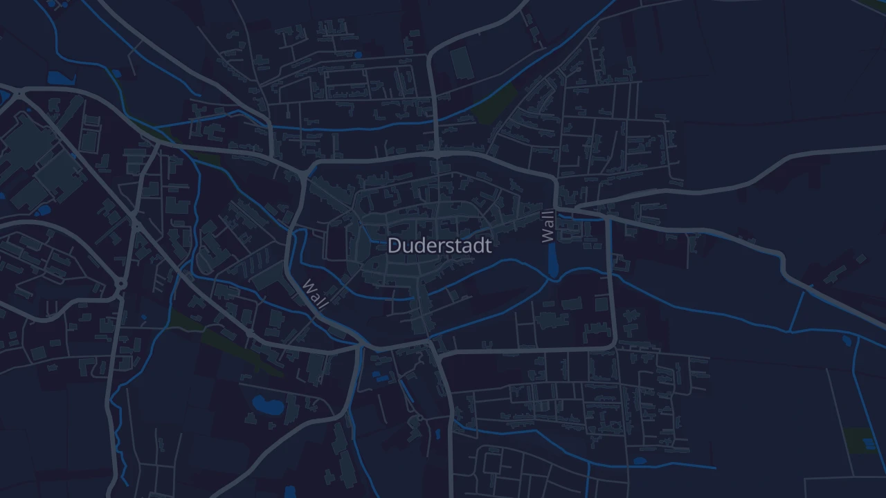 Karte von Duderstadt