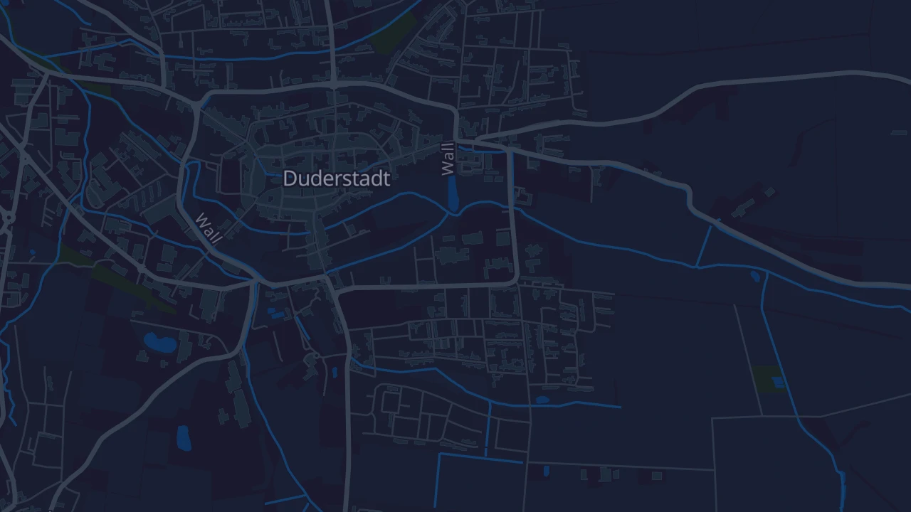 Karte von Duderstadt