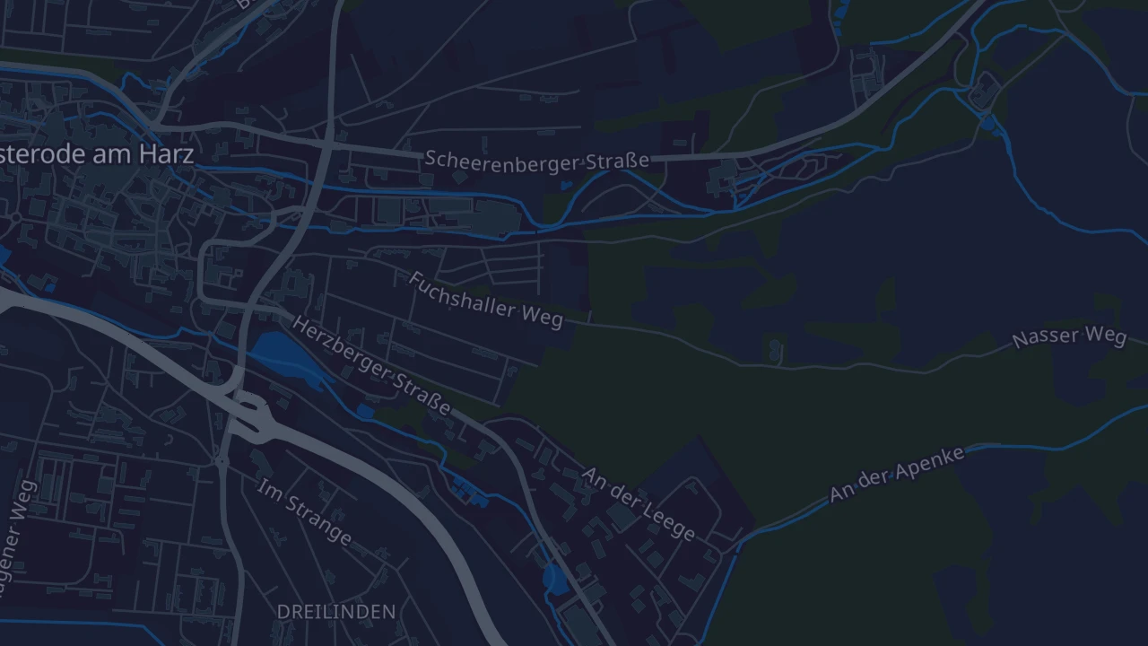 Karte von Osterode am Harz