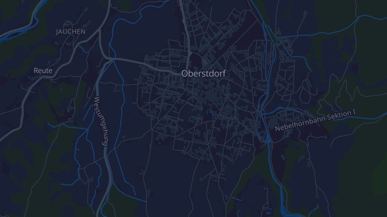 Karte von Oberstdorf
