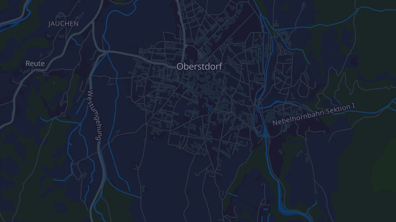 Karte von Oberstdorf