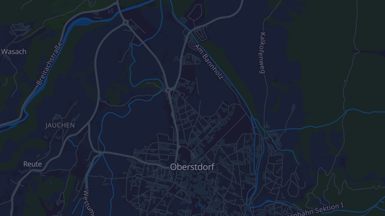 Karte von Oberstdorf
