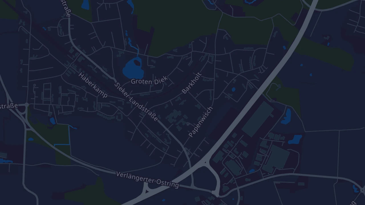 Karte von Großhansdorf