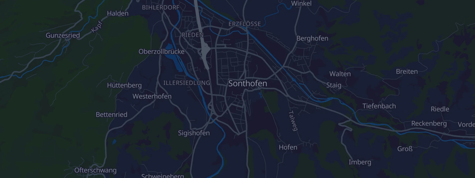 Karte von Sonthofen