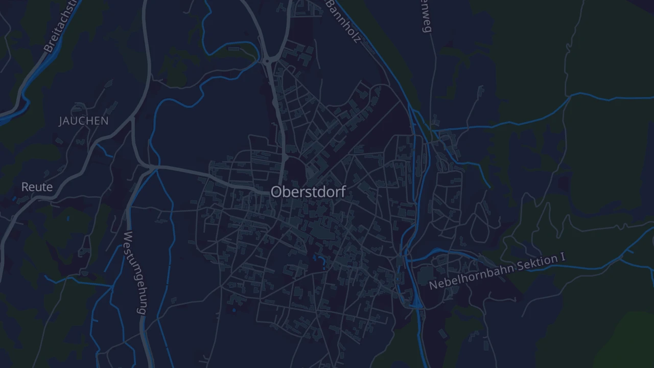 Karte von Oberstdorf