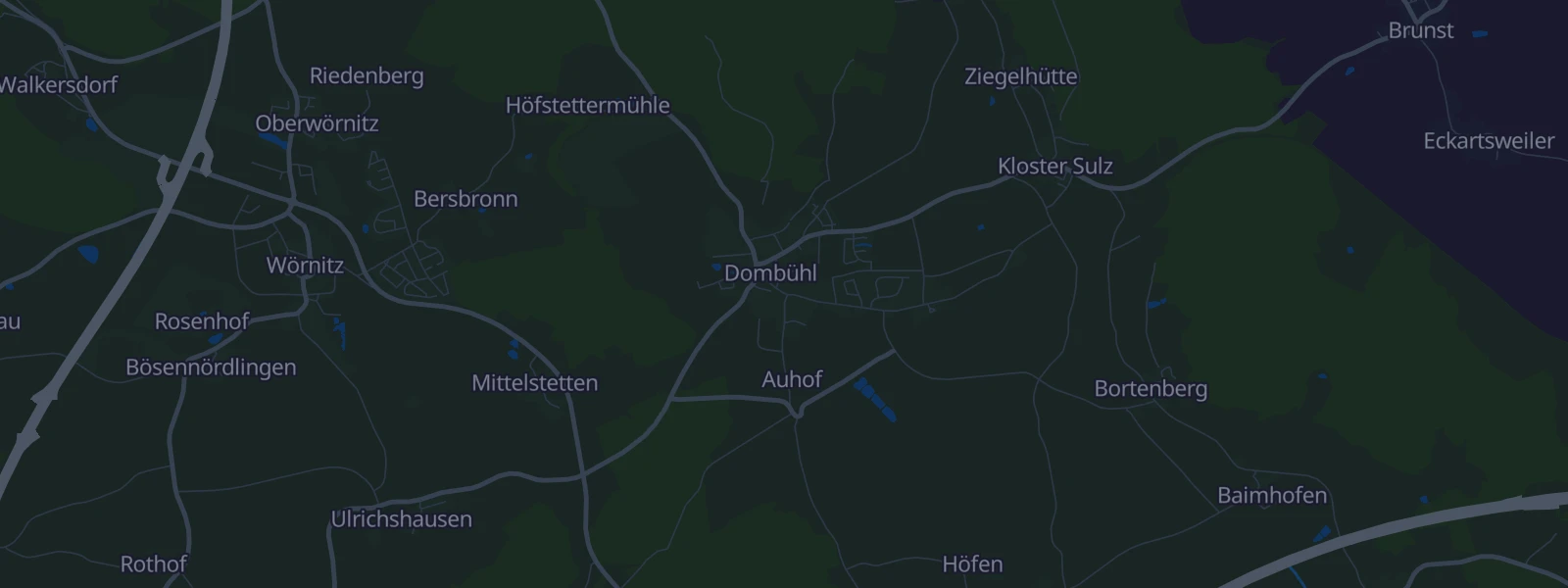Karte von Dombühl