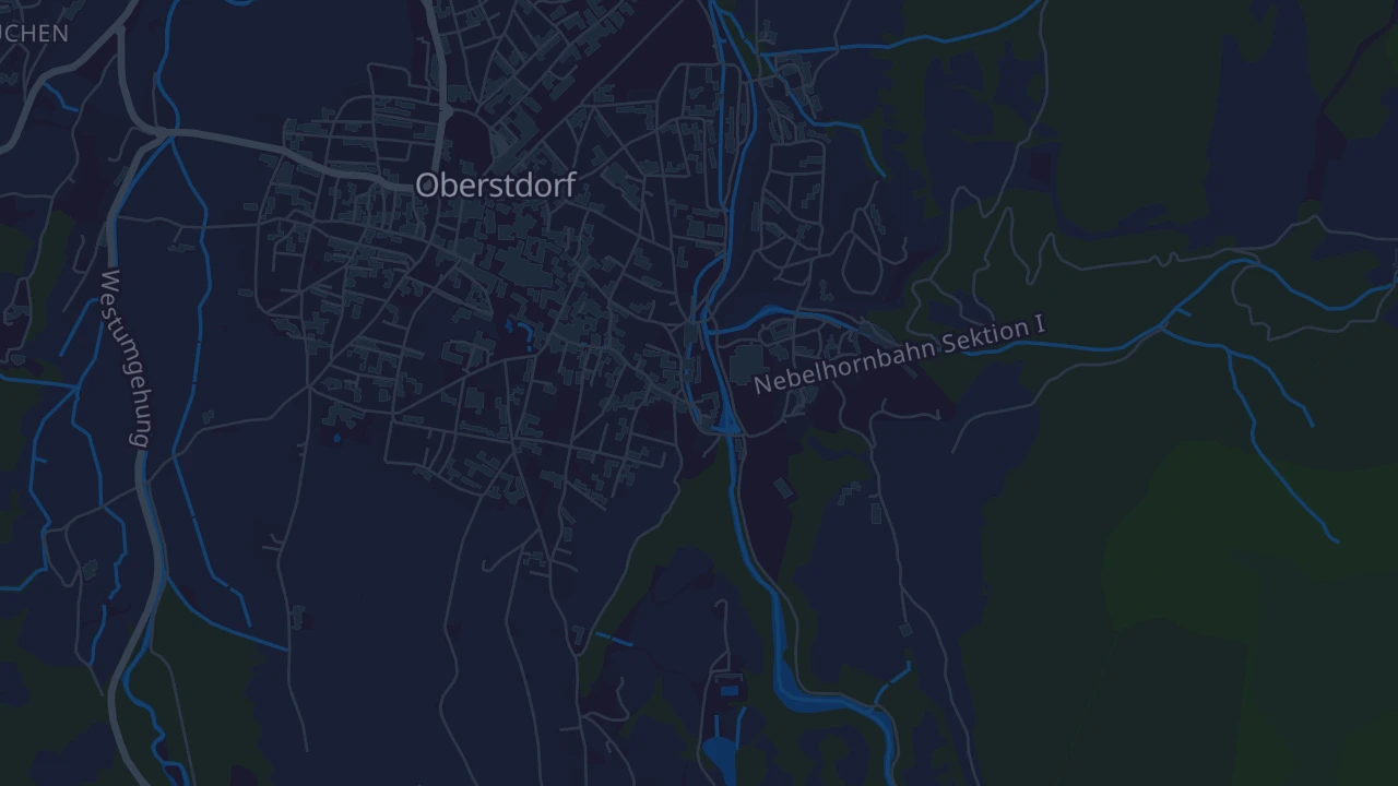 Karte von Oberstdorf