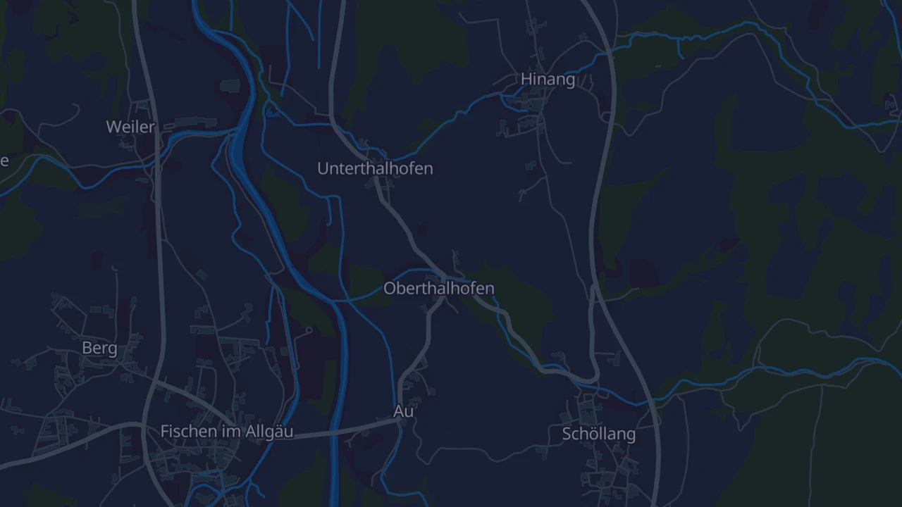 Karte von Fischen i. Allgäu