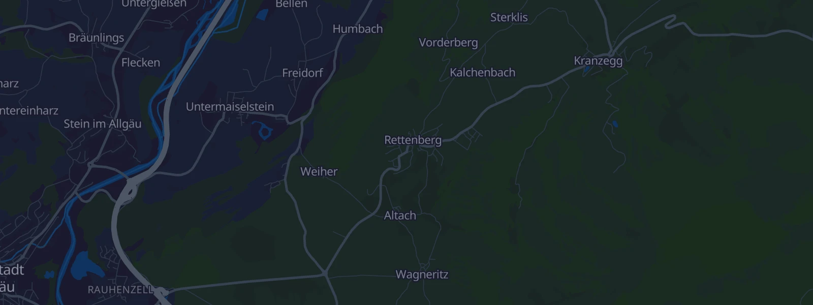 Karte von Rettenberg