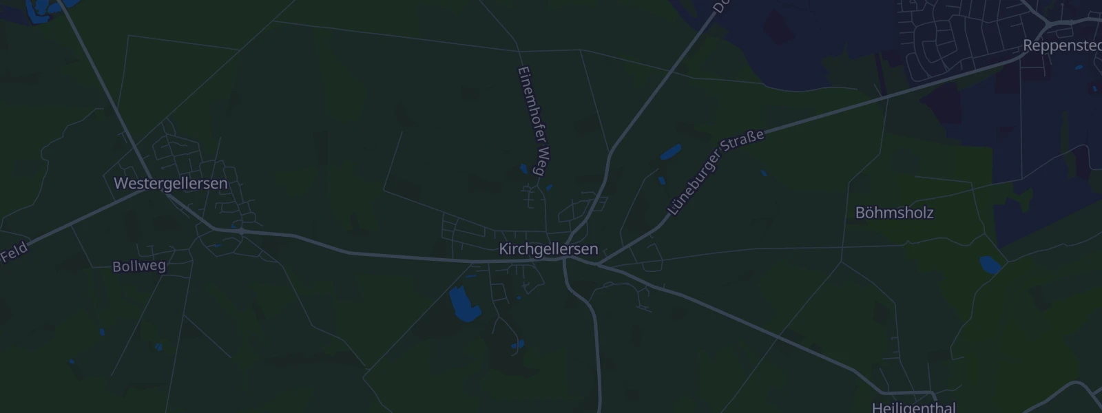 Karte von Kirchgellersen