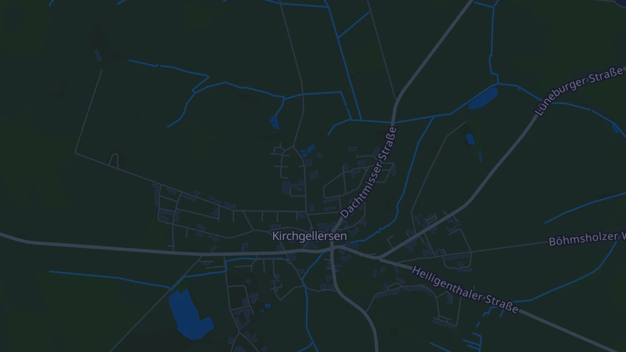 Karte von Kirchgellersen