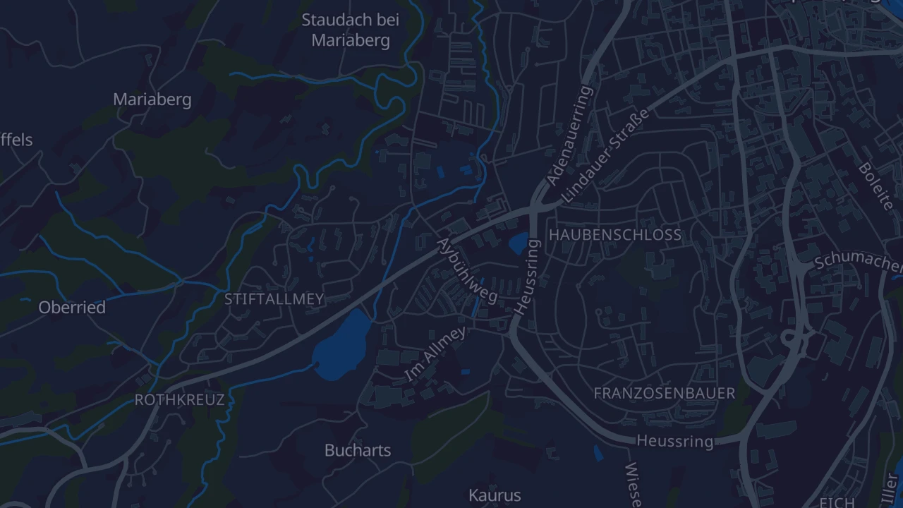 Karte von Kempten