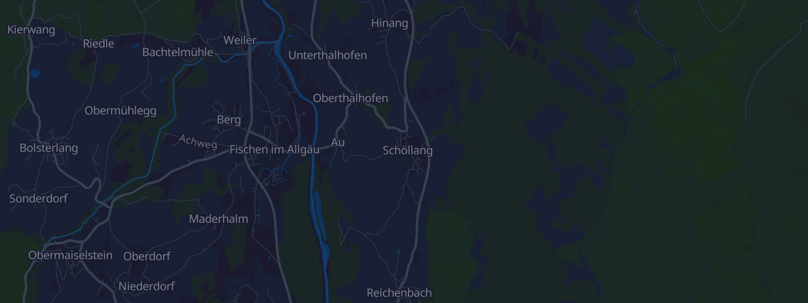 Karte von Schöllang