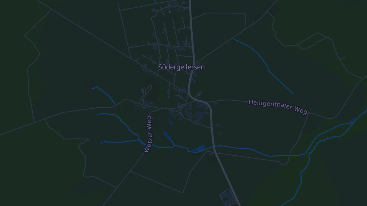 Karte von Südergellersen