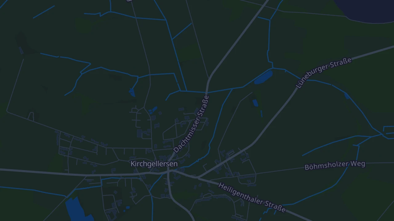 Karte von Kirchgellersen