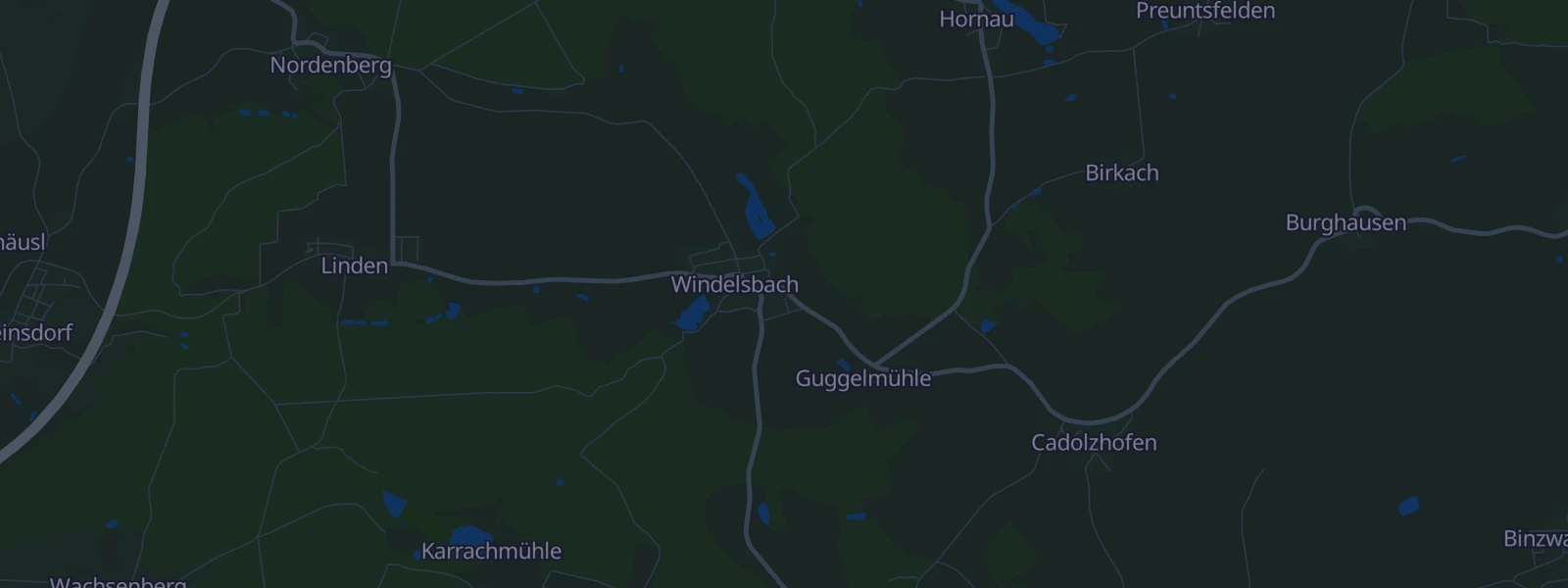 Karte von Windelsbach
