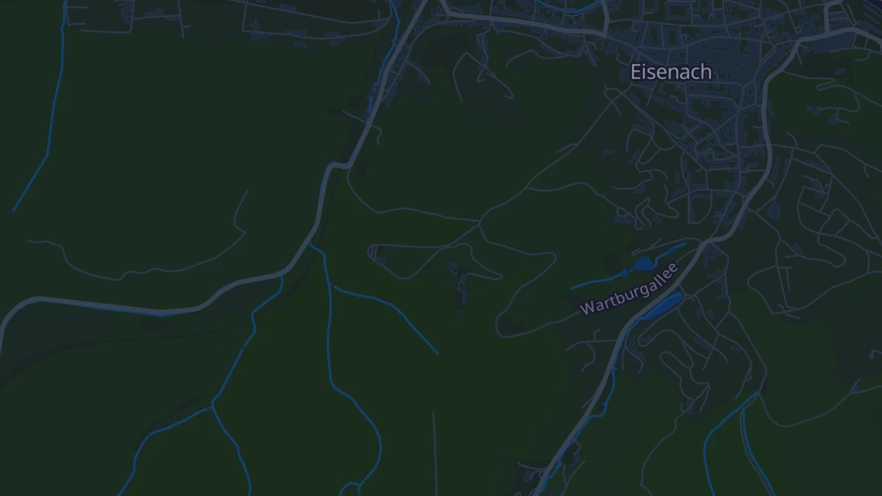 Karte von Eisenach