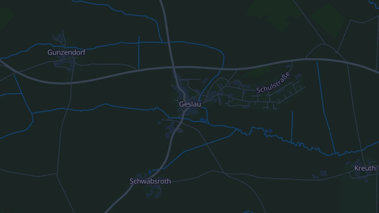 Karte von Geslau