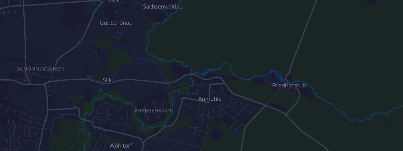Karte von Aumühle