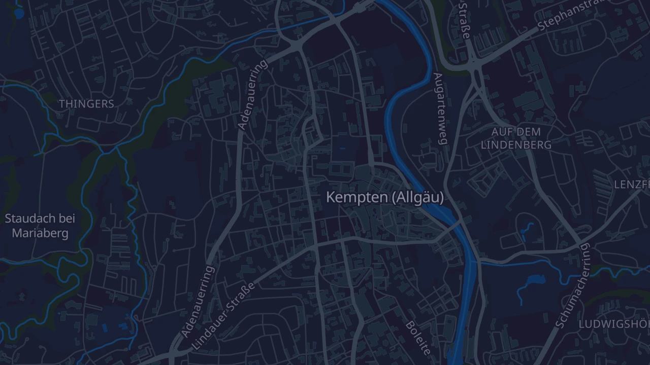 Karte von Kempten