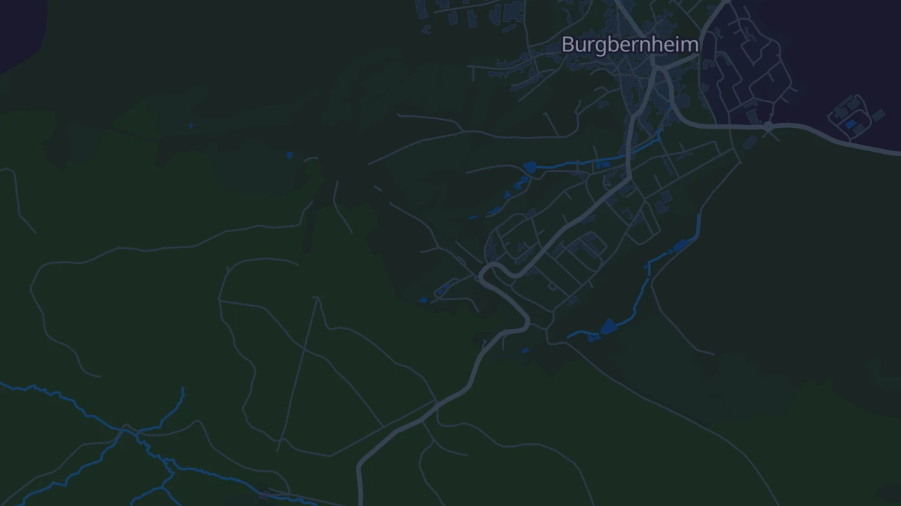 Karte von Burgbernheim