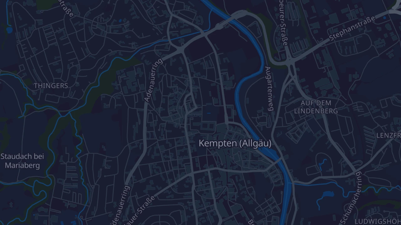 Karte von Kempten