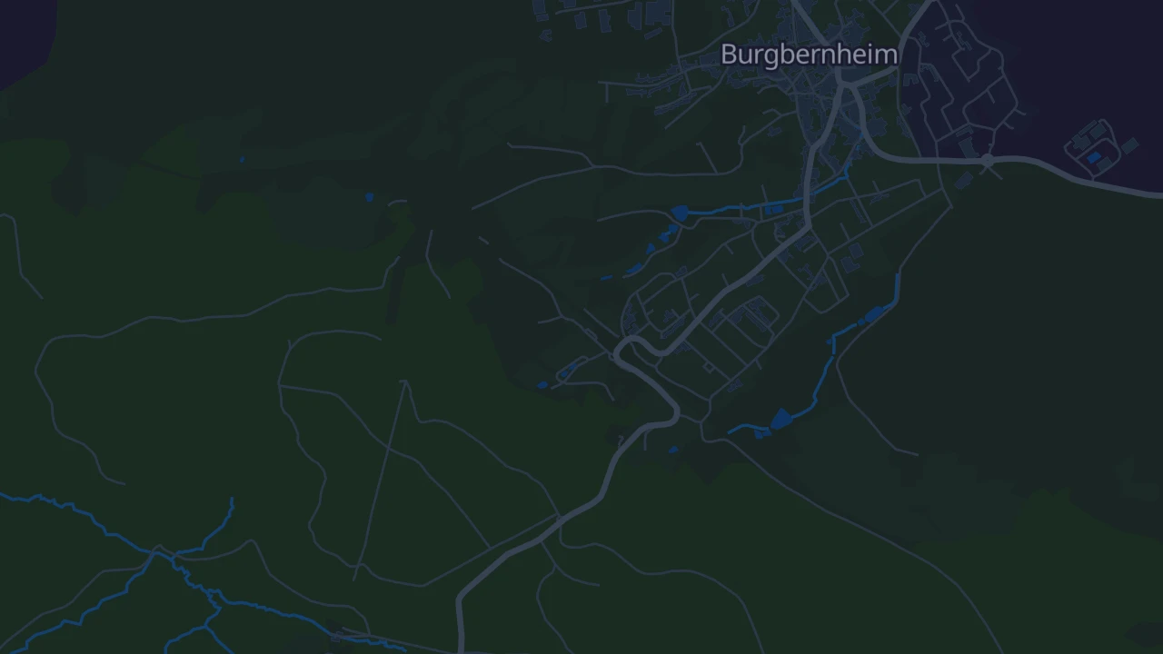 Karte von Burgbernheim
