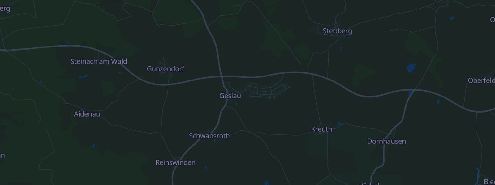 Karte von Geslau