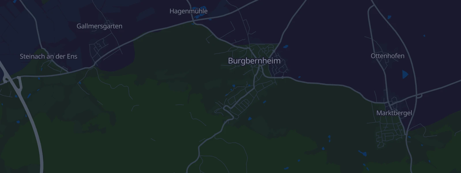 Karte von Burgbernheim