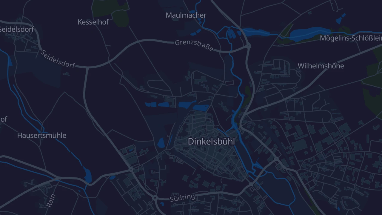 Karte von Dinkelsbühl