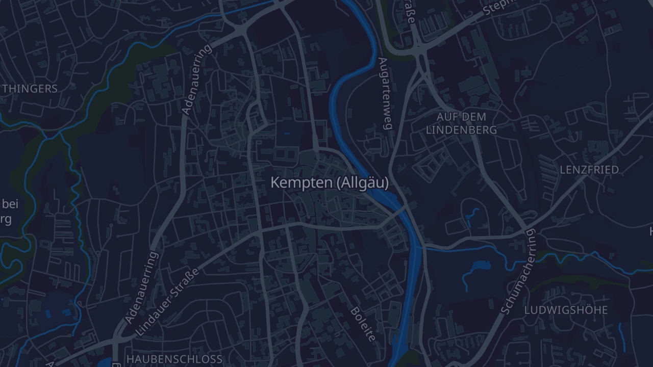 Karte von Kempten