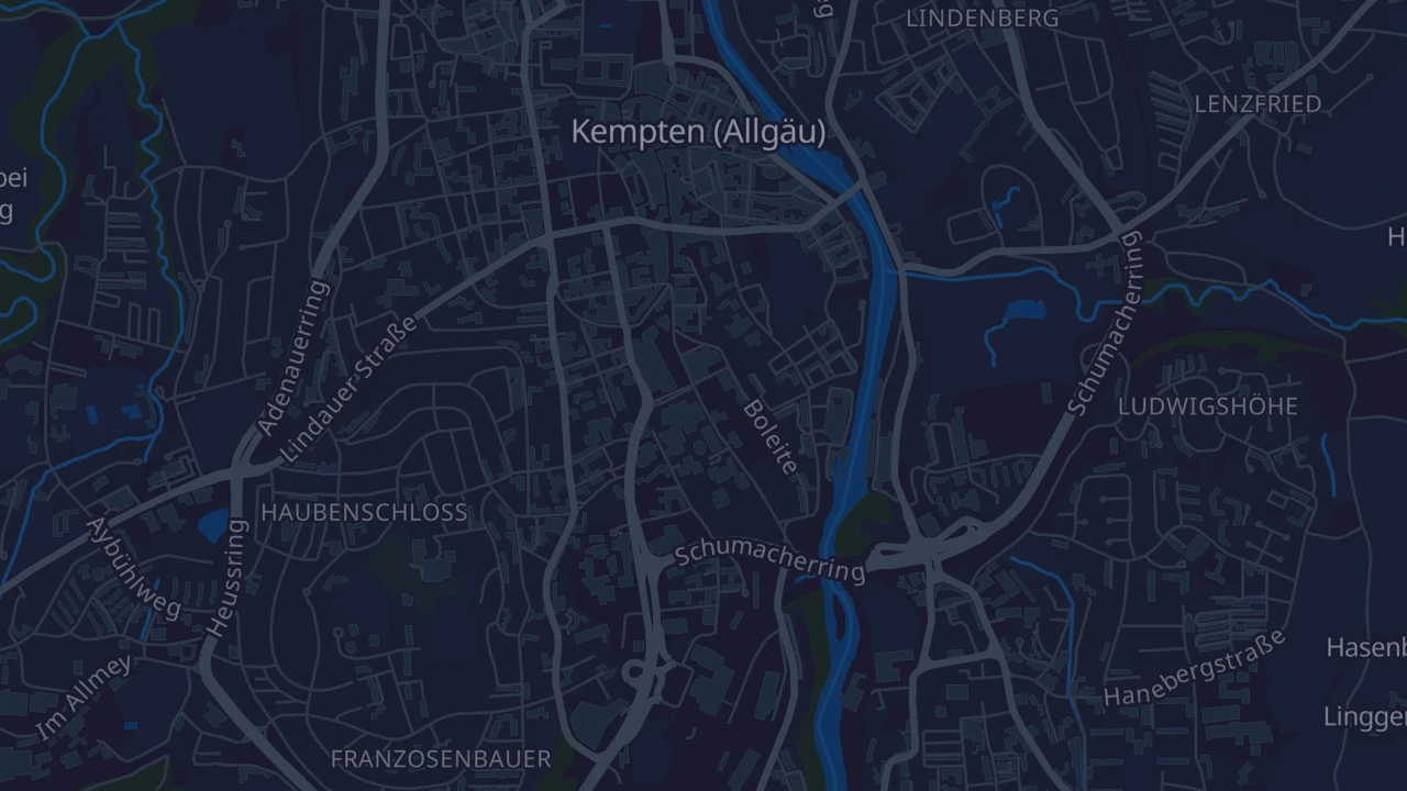 Karte von Kempten