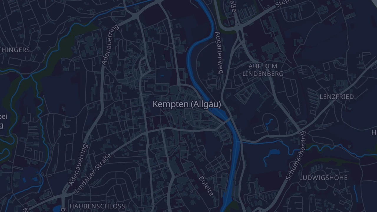 Karte von Kempten