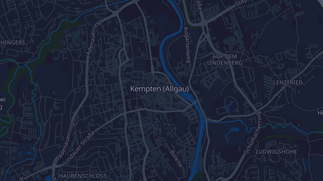 Karte von Kempten