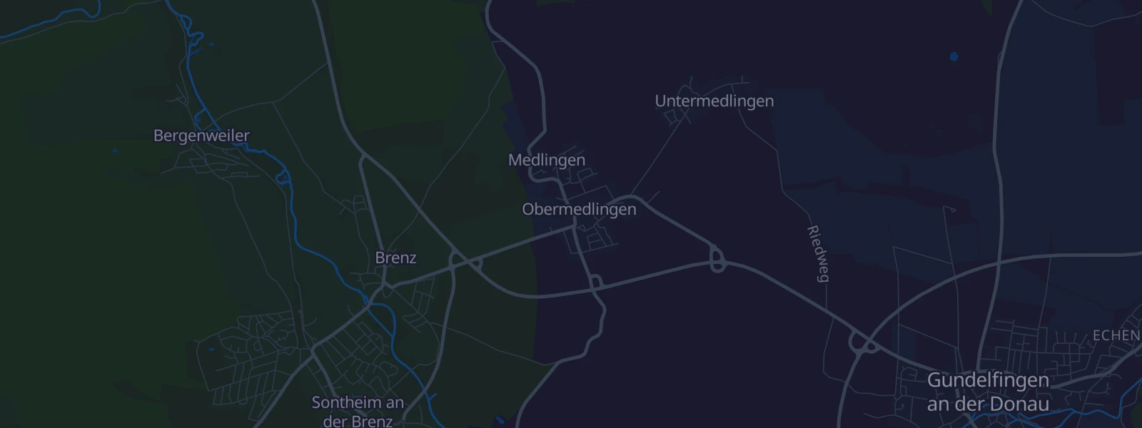 Karte von Medlingen