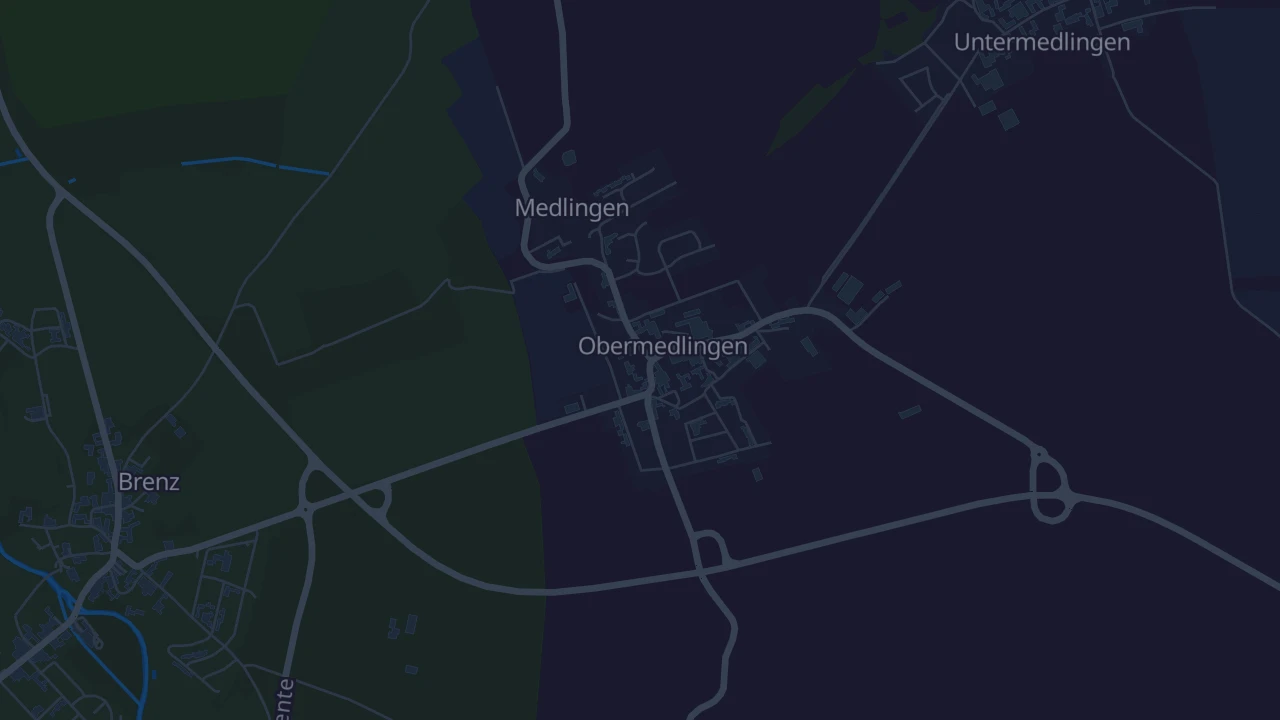 Karte von Medlingen