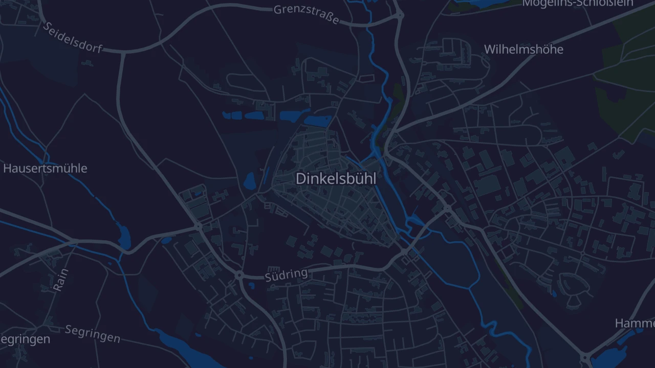 Karte von Dinkelsbühl