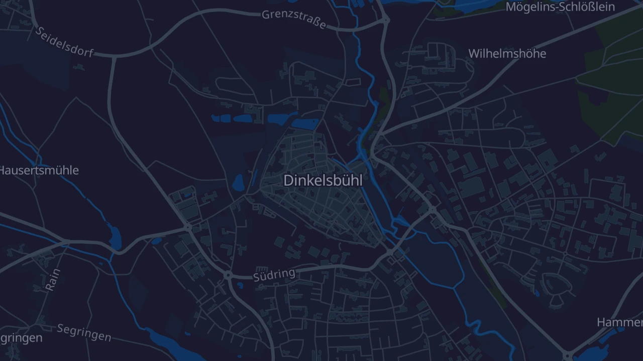Karte von Dinkelsbühl