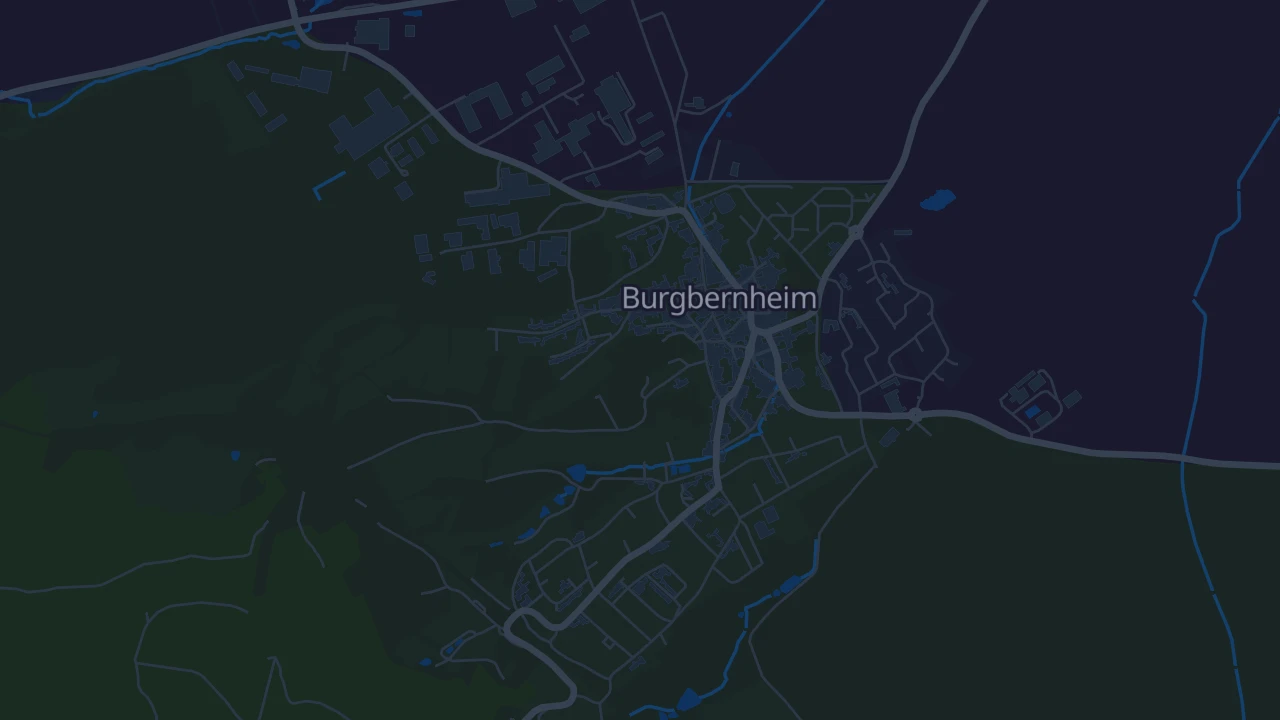 Karte von Burgbernheim