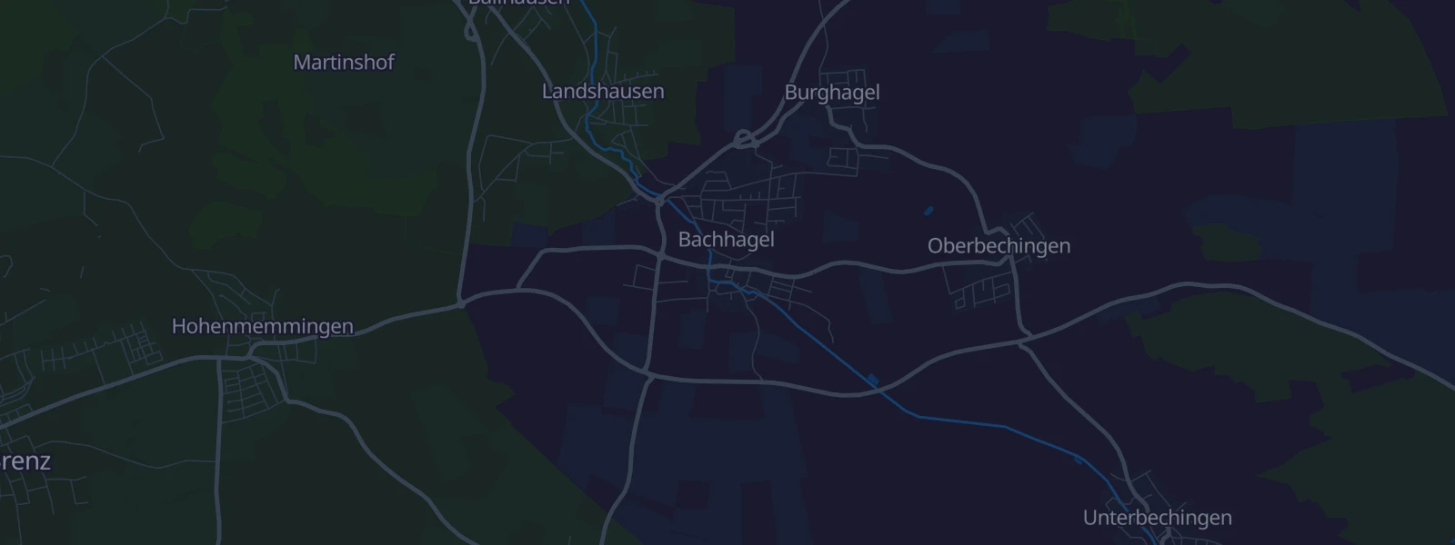 Karte von Bachhagel