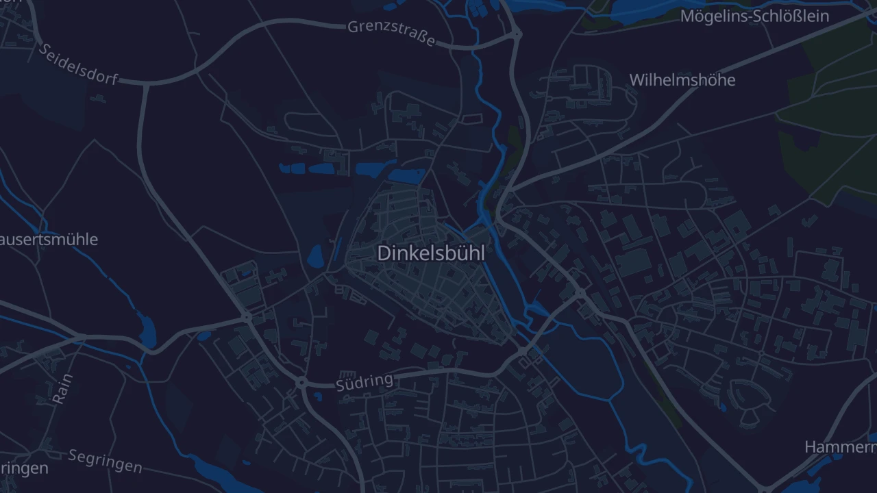 Karte von Dinkelsbühl