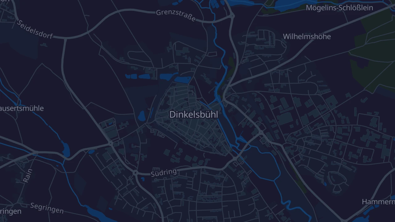 Karte von Dinkelsbühl