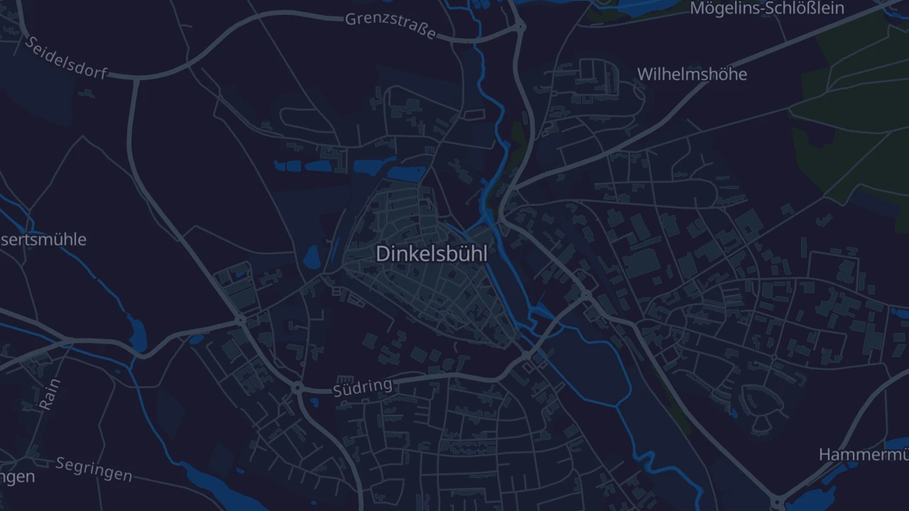 Karte von Dinkelsbühl
