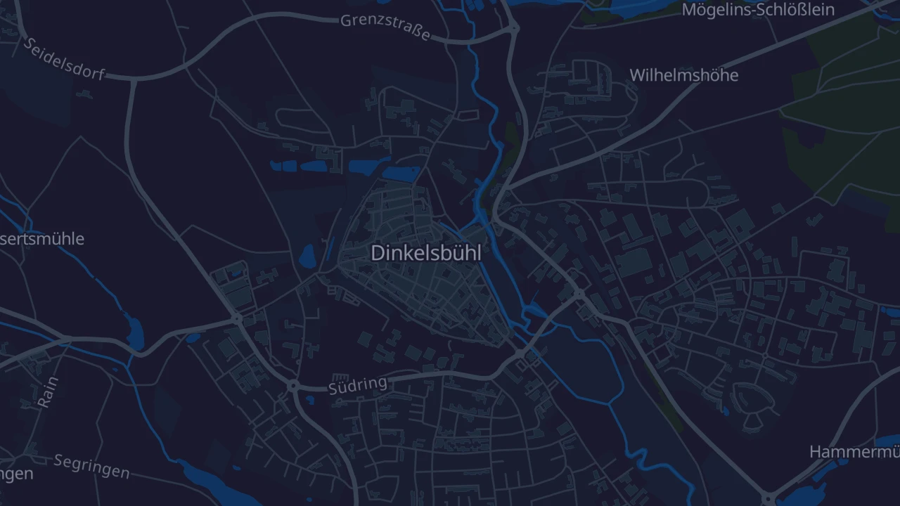 Karte von Dinkelsbühl