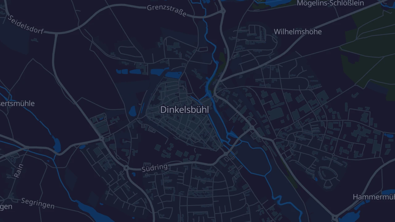 Karte von Dinkelsbühl